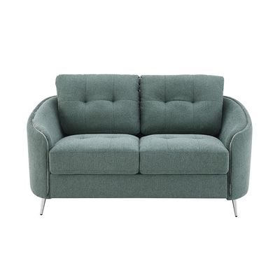 Kruzer 2-Seater Fabric Sofa - Green - With 2-Year Warranty